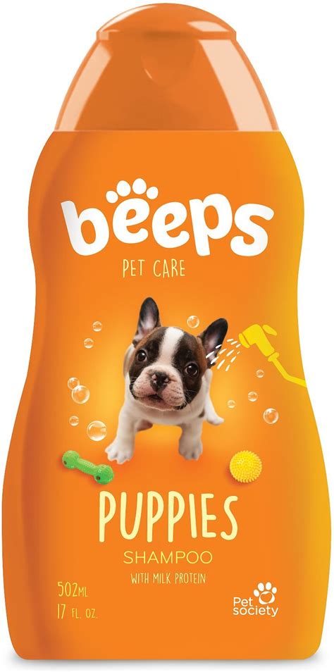 Beeps Puppies Milk Protein Dog Shampoo, 17-oz bottle - Chewy.com
