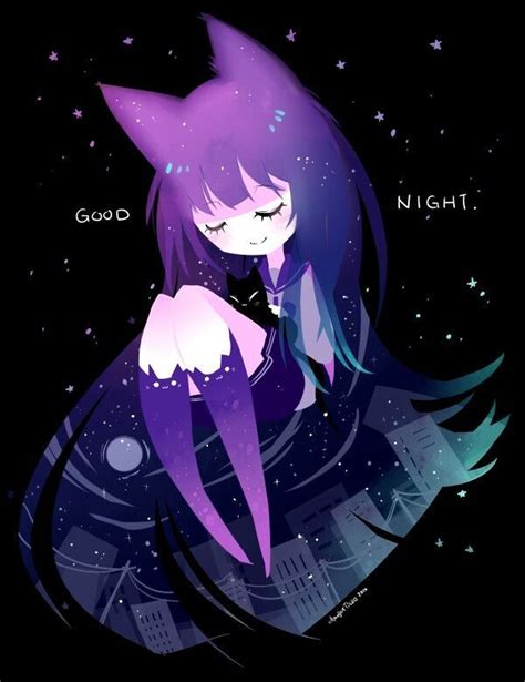 37+ Anime Cute Galaxy Cat Background