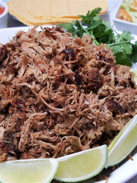 Pressure Cooker Pork Carnitas [Crispy Mexican Pulled Pork] - This Old Gal