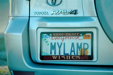 Personalized License Plate | Make three wishes! | By: Chika | Flickr ...