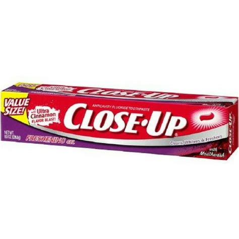 Close-Up Toothpaste Freshening Gel, Ultra Cinnamon 8 oz (Pack of 2 ...