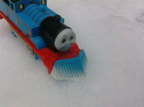 Thomas in snow 2 by CamJPDX on DeviantArt