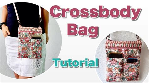 Crossbody Bag Tutorial/ How to sew crossbody bag - YouTube