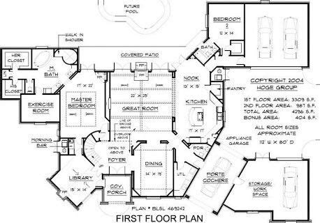 House layout | House blueprints, House floor plans, Monster house plans