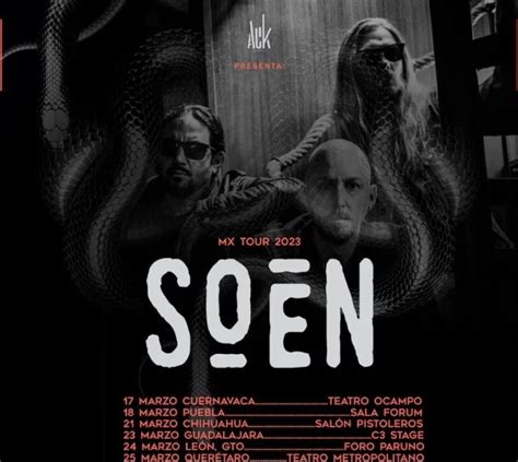 SOEN México Tour 2023 - Headbanging