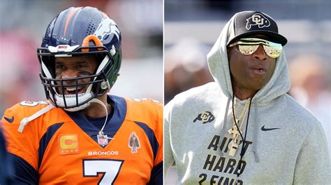 Broncos' Russell Wilson wears Deion Sanders Halloween costume | wfaa.com