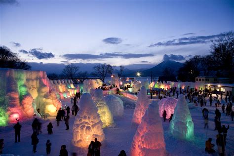 See stunning ice sculptures at this annual ice festival in Hokkaido