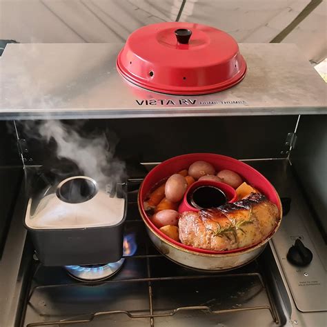 Omnia stovetop oven review: yes you can bake without an RV oven - StressLess Camping | RV ...