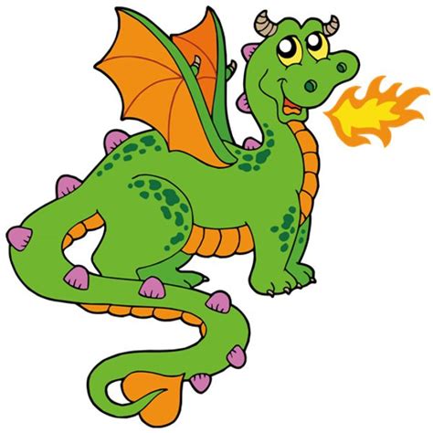 Dragon Colouring - Kids Colouring - Colouring Pages