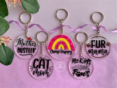 how to acrylic keychain - Fit Perfectly Webzine Photo Exhibition