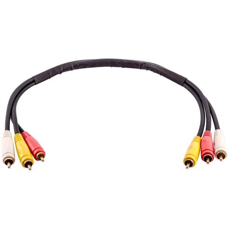 RCA Composite Audio Video Cable - 1.5 Feet | Seismic Audio