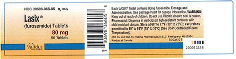 Lasix: Package Insert / Prescribing Information