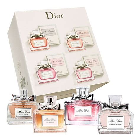 CHRISTIAN DIOR MISS DIOR LA COLLECTION 4 PCS MINIATURE GIFT SET FOR WOMEN - FragranceCart.com