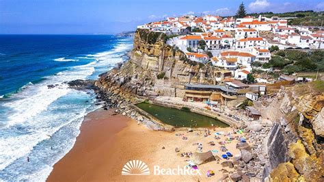 Praia Azenhas do Mar, Colares, Portugal - YouTube