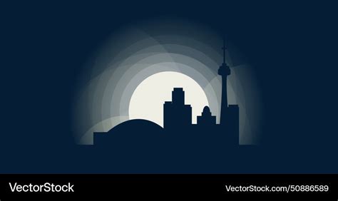 Canada toronto Royalty Free Vector Image - VectorStock