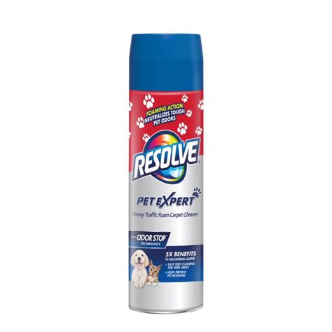 Resolve Pet Expert, High Traffic Carpet Cleaner, Pet Stain and Odor ...