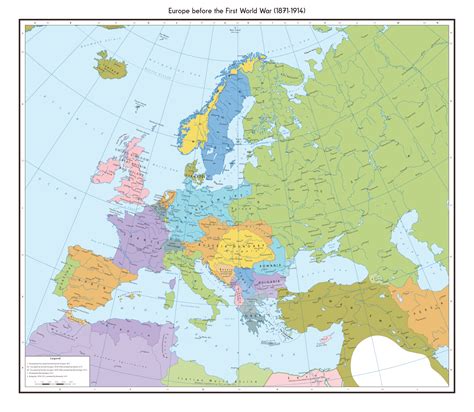 Europe before and after the First World War - Vivid Maps