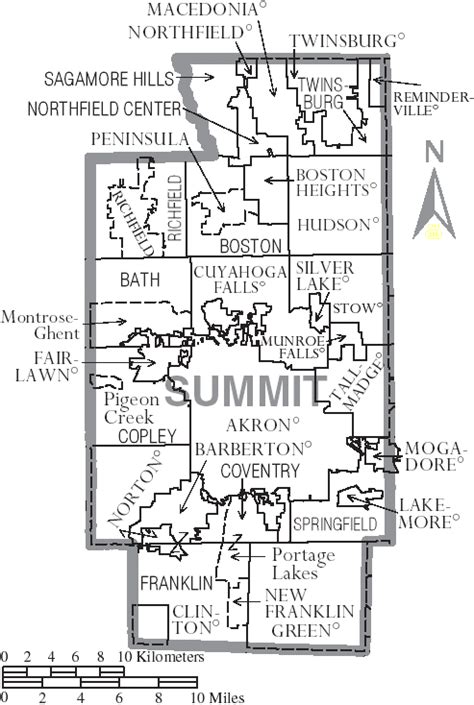 File:Map of Summit County Ohio With Municipal and Township Labels.PNG - Wikipedia