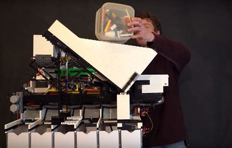 the universal LEGO sorter is an AI-powered machine that sorts every type of block