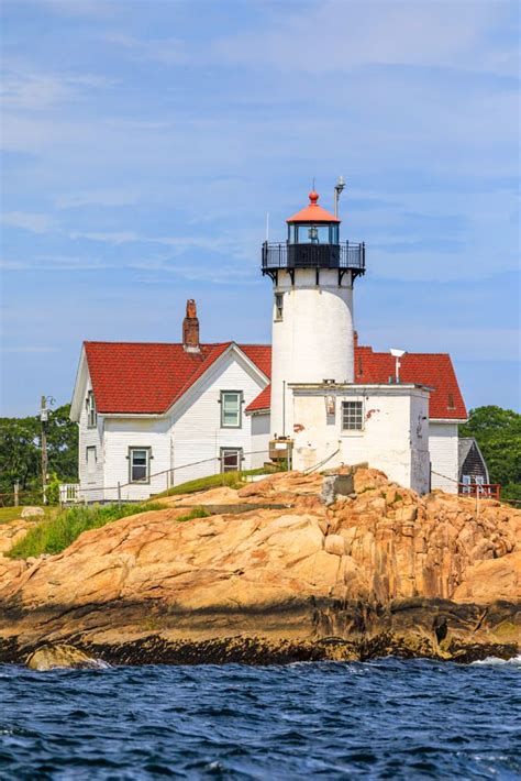 MA-GLOUCESTER-EASTERN POINT LIGHT by Thomas H. Mitchell #lighthouses #lighthouse #beacon #cape ...