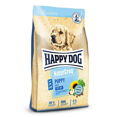 Happy Dog NaturCroq für Welpen | 1kg Hundefutter trocken | Zooheld.de