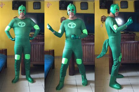 PJ Masks Gekko Costume by xXDavid8363Xx on DeviantArt