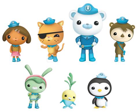 Buy Octonauts Characters Artwork Online in India - Etsy