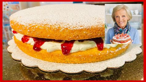 Victoria Sponge Cake Recipe for Beginners | Mary Berry Classic Victoria ...