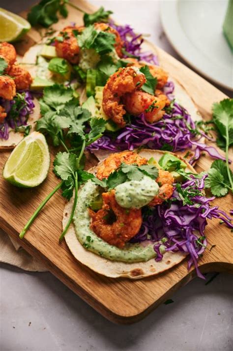 Shrimp Tacos - Slender Kitchen