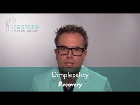 Dimpleplasty -Recovery | Restore Plastic Surgery - YouTube