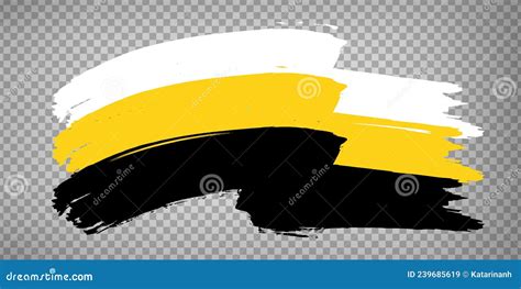 Flag Perak Brush Strokes. Waving Flag of Perak State on Transparent Background Stock Vector ...