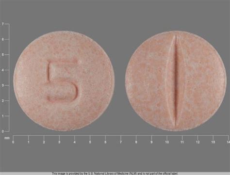 5 Pill Pink Round 7mm - Pill Identifier