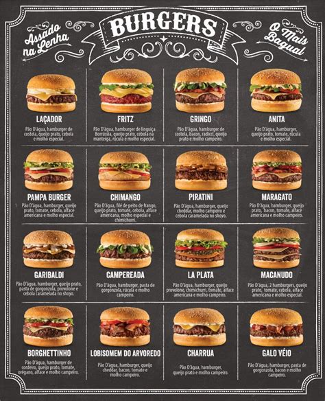 Burger Food Truck Menu Ideas