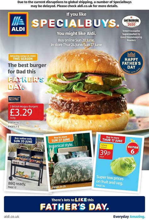 ALDI UK - Offers & Special Buys from 20 June