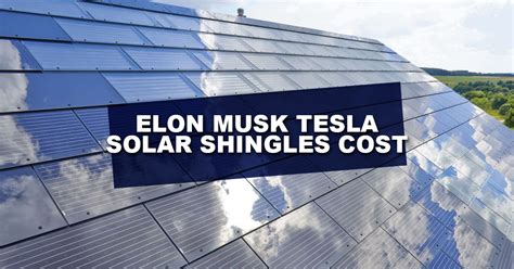 Elon Musk Solar Shingles