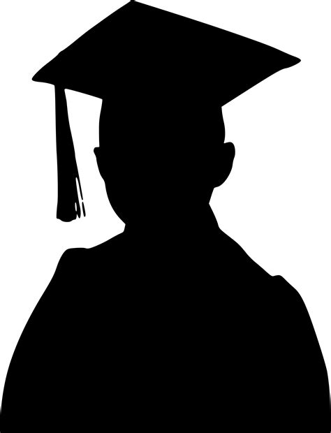 clipart graduate silhouette 20 free Cliparts | Download images on Clipground 2024