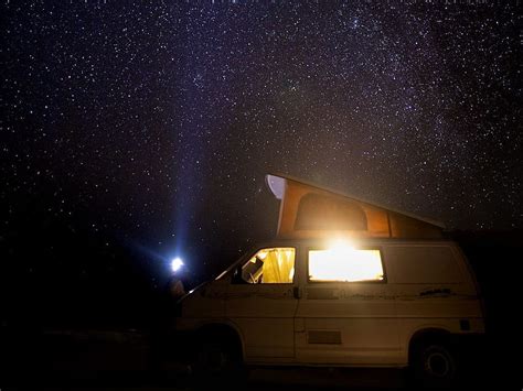 Starry sky, car, night, stars, travel standard 4:3 background HD wallpaper | Pxfuel