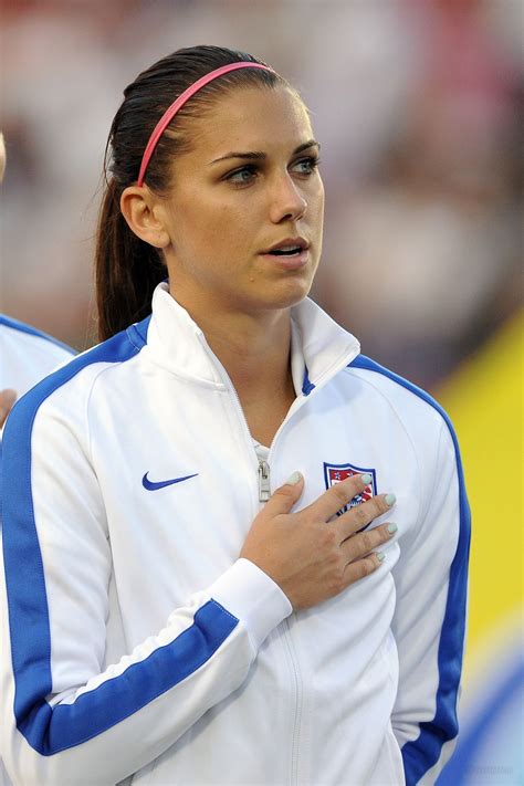 Alex Morgan National Anthem | Alex morgan, Football girls, Alex morgan soccer