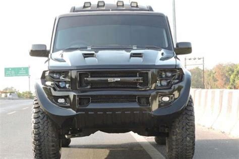 Stunning modification of Mahindra Scorpio inspired by Ford Raptor for ...