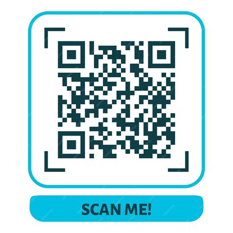 Premium Vector | Scan me QR code design QR code for payment text transfer with scan me button ...