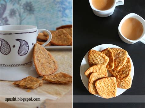 Spusht: Masala Mathri - flaky, crispy, spicy crackers | Tea Time Snack