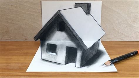 How To Draw 3D Houses – Warehouse of Ideas