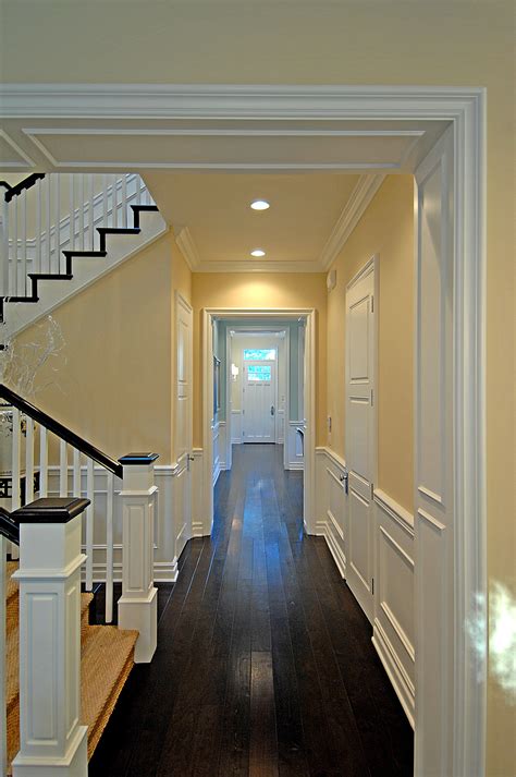 A client's custom home hallway and entryway. | Custom homes ...