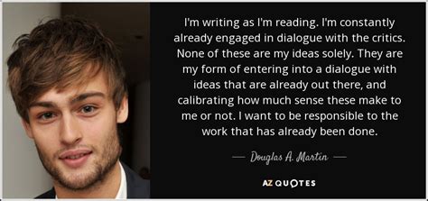 TOP 8 QUOTES BY DOUGLAS A. MARTIN | A-Z Quotes