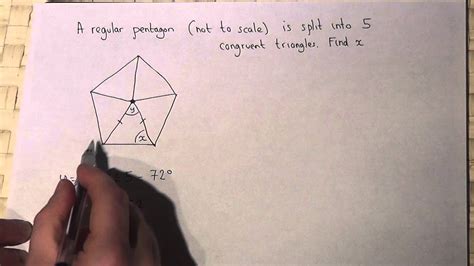 Pentagon Angles - Angles In The Regular Pentagon - A pentagon is a 5 ...