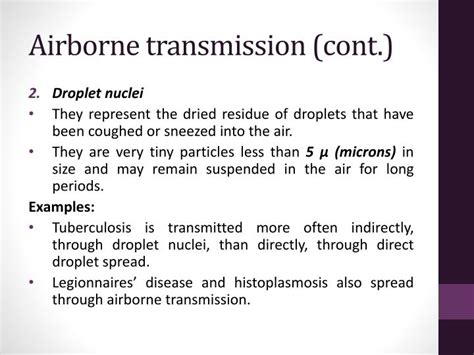 PPT - Epidemiology of Airborne Diseases PowerPoint Presentation - ID ...