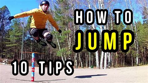 How to JUMP with Skates - 10 Tips - YouTube