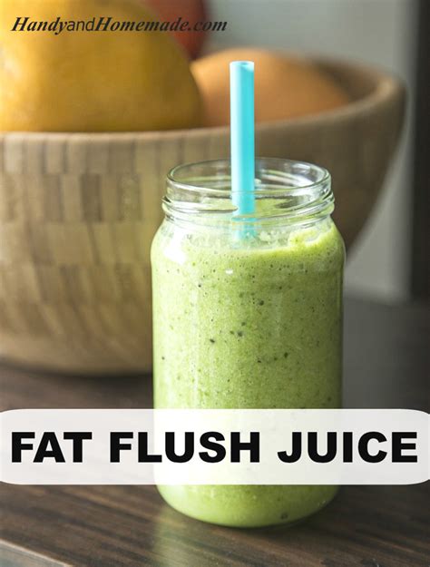 Fat Flush Juice Recipe For Weight Loss | Handy & Homemade