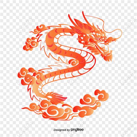 Vector Chinese Dragon,new Year,luck,good Free PNG And Clipart Image For ...