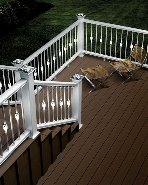 Low Voltage Under Rail Deck Lighting • Decks Ideas